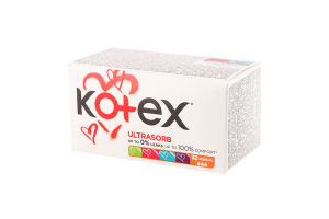 Тампоны гигиенические Normal UltraSorb Kotex 32шт