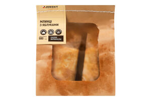 Млинці з яблуками Jeremy м/у 500г