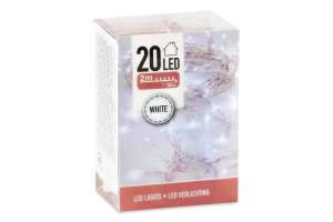 Гірлянда білого кольору 230см №AX9800020 Koopman International B.V. 1шт