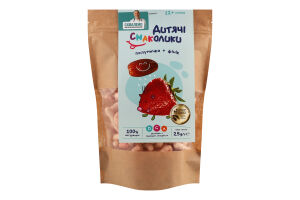 Сніданки сухі для дітей від 12міс з полуницею та фініком Мультизлаки Дитячі Смаколики д/п 25г