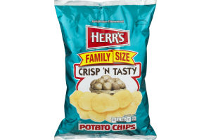 Herr's Potato Chips Crisp 'n Tasty Family Size