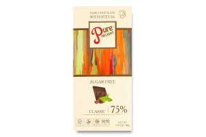 Шоколад 75% чорний Класичний Pure Delight к/у 90г