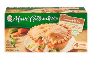 Marie Callender's Turkey Pot Pie - 4 PK