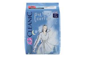 Прокладки Cleanic Pure Cotton Night