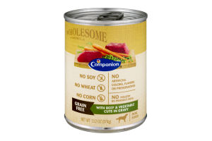 Companion Grain Free Dog Food Beef & Vegetable