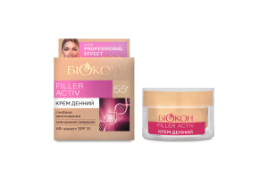 Крем денний від 55рок Filler Activ Professional Effect Біокон 50мл