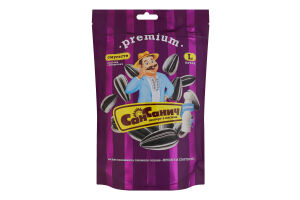 Насіння соняшника смажене солоне "Преміум смугасте" ТМ "Сан Санич" 140г