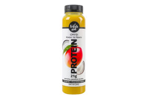 Напиток кокосовый пастеризованный с пюре манго Кокос-манго Смузи Protein Fresh me п/бут 330мл