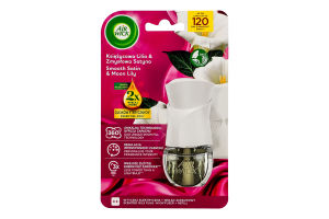 Ароматизатор воздуха электрический + флакон сменный Нежность шелка и лилии Air Wick 19мл