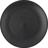 Тарілка обідня чорна кераміка d27см №К28-06-293 Henan Xinjhish Trading Co. Ltd 1шт