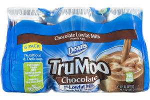 Dean's TruMoo Chocolate Lowfat Milk - 6 CT