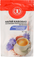 Напій кавовий на основі індійського цикорію розчинний 50г ТМ "1"