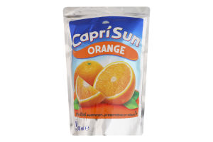 Напій соковмісний пастеризований апельсиновий Capri-Sun д/п 200мл