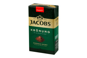 Кава натуральна смажена мелена Kronung Jacobs м/у 250г