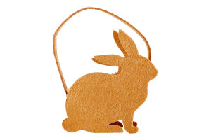 Кошик Кролик з квіткою декоративн фетровий 958385