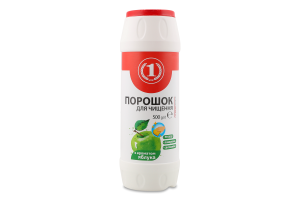 Порошок для чищення з ароматом яблука ТМ "1" 500г
