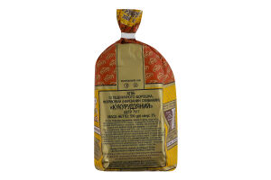 Хлеб нарезной из пшеничной муки формовой Кукурузный Рум'янець м/у 500г