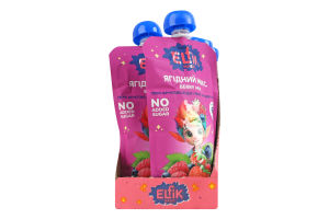 Пюре для дітей від 6міс без цукру гомогенізоване стерилізоване Ягідний мікс Elfik Magic д/п 200г