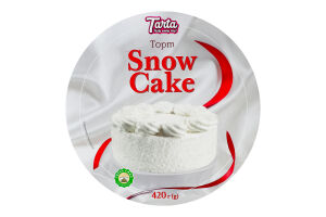 Торт бисквитный Snow Cake Tarta к/у 420г