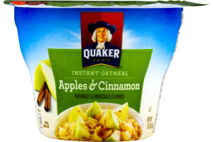 Quaker Instant Oatmeal Apples & Cinnamon