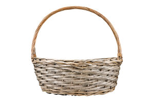 Кошик плетений овальний 47х37х17см 986387