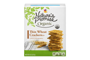 Nature's Promise Organic Thin Wheat Crackers