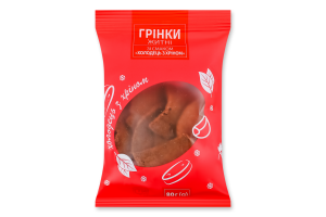 Грінки Субота 80 г житні зі смаком холодцю з хріном