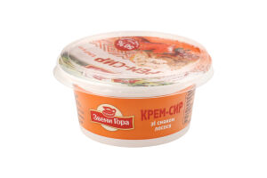 Крем-сыр 50% со вкусом лосося Звени Гора ст 130г