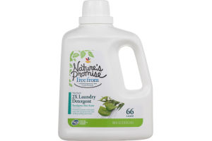 Nature's Promise 2X Laundry Detergent Eucalyptus Aloe Scent