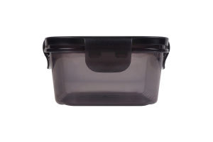 Контейнер д/зберігання Qlux прямокутний чорний 1л