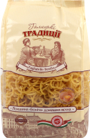 Макаронні вироби Локшина Боніта домашня яєчна 400г Галицькі традиції