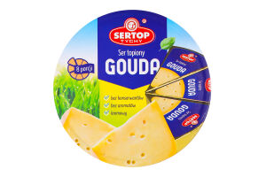 Сыр 40% плавленый порционный Гауда Sertop к/у 8х17.5г