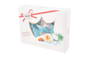 Цукерки Королівський шарм з цілим мигдалем та кокосовим кремом 185г АВК