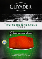 Форель Guyader з Бретані копчена 4 скибочки