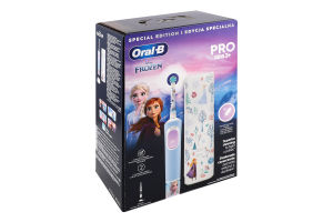 Щітка зубна для дітей від 3років електрична + дорожній чохол Frozen Disney Special Edition Kids Pro Oral-B 1шт