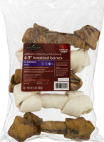 Champion Breed 6-7" Knotted Bones Rawhide Treats - 5 CT