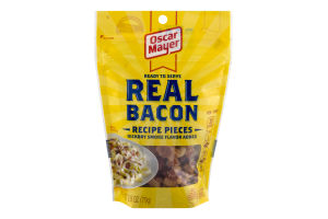 Oscar Mayer Real Bacon Recipe Pieces Hickory Smoke Flavor