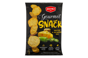 Снек Gourmet з сиром та Халапеньйо 100г Detki