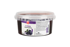 Слива маринована з кісточкою Fine Life відро 500г