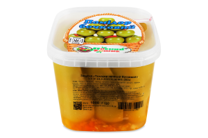 Помидор зеленый бочковой Повний Кошик ведро 1кг