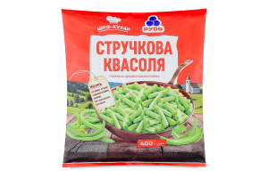Квасоля стручкова порізана швидкозаморожена Шеф-кухар Рудь м/у 400г