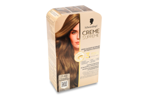 Крем-краска для волос Creme supreme №7-42 Schwarzkopf 1шт