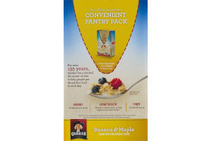 Quaker Instant Oatmeal Banana & Maple - 8 CT