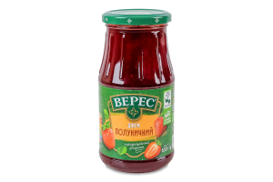 Джем полуничний стерилізований Верес с/б 630г