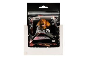 Лакомство для собак Гантельки с уткой Platinum AnimAll д/п 100г