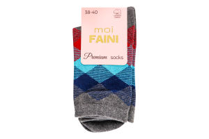 Носки женские Moi Faini №213033 38-40 темно-серый