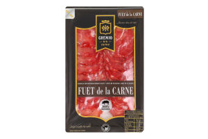 Ковбаса нарізка Fuet de La Carne Gremio с/к в/с лоток 0.075кг