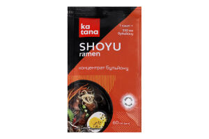 Концентрат бульона Shoyu ramen Katana м/у 60мл