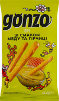 Соломка фрі зі смаком меду та гірчиці Gonzo м/у 40г