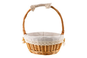 Кошик з лози L008 GRNW 32*25*11*27 см